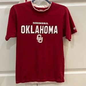 Unisex layer-look Oklahoma Sooners t-shirt